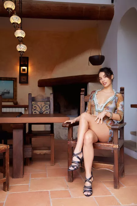 Изысканная эротическая фотосессия с Calypso